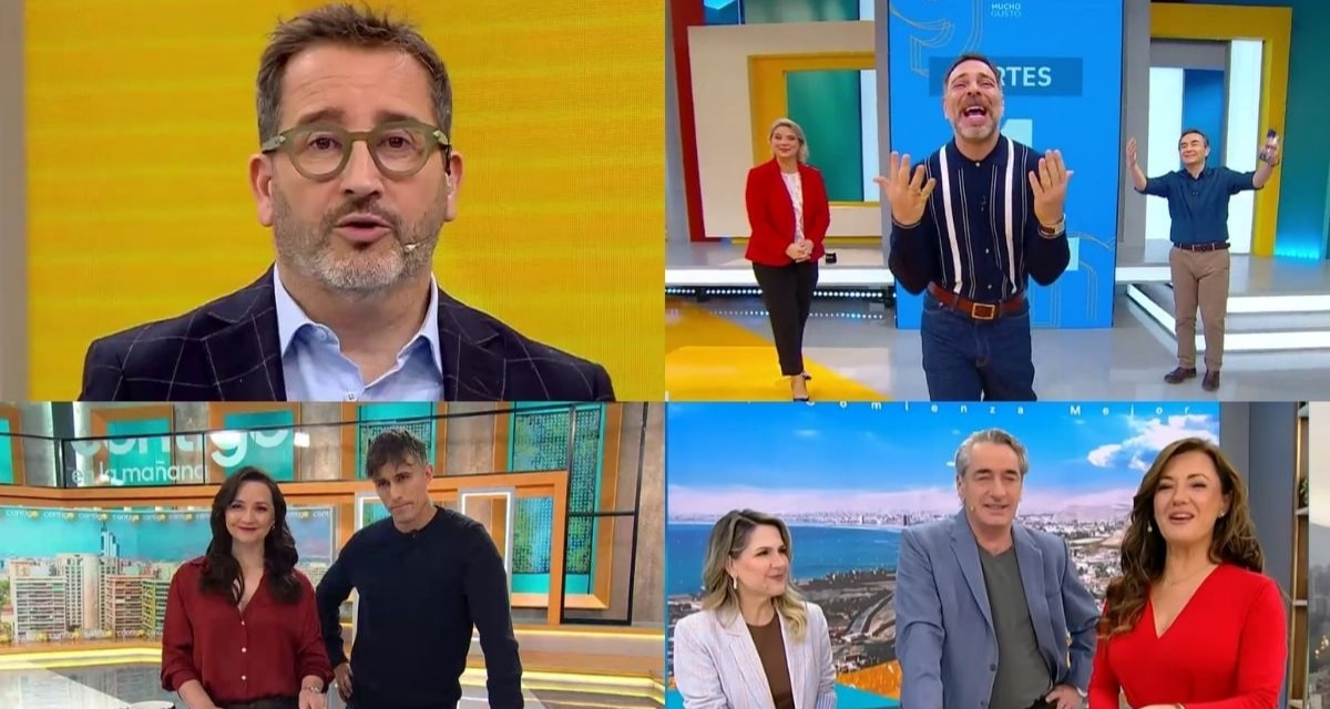 Tabla de posiciones del rating matinal de este 24 de agosto en la televisión chilena