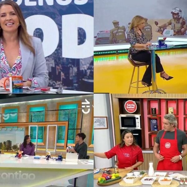 José Antonio Neme y Karen Doggenweiler en Mucho Gusto de Mega, matinal que lideró el rating de este lunes 31 de agosto de 2026