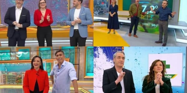 Rating matinal del miércoles 26 de agosto con Mega primero y Chilevisión segundo.