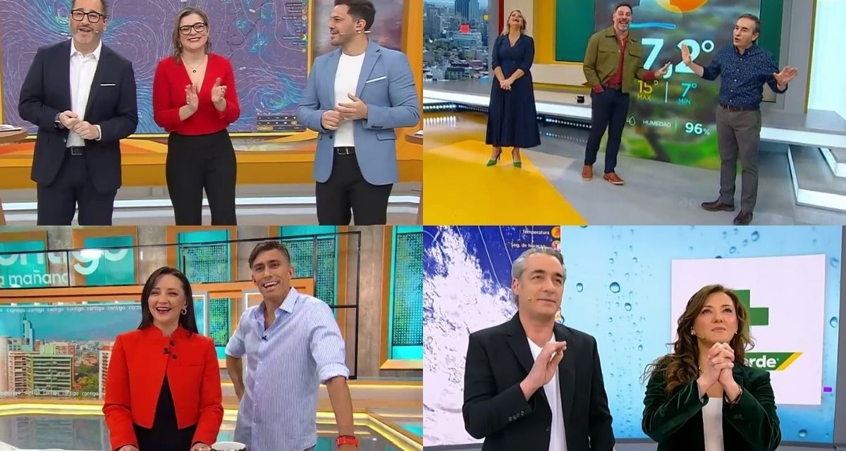 Rating matinal del miércoles 26 de agosto con Mega primero y Chilevisión segundo.