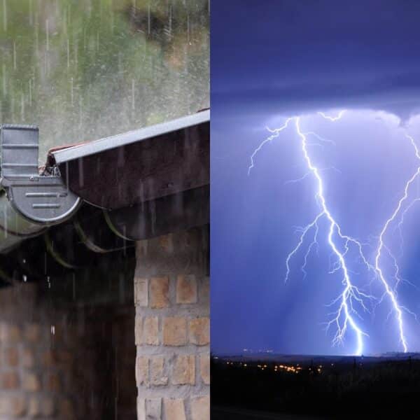 Río atmosférico trae lluvias intensas y tormentas eléctricas a la zona centro-sur de Chile