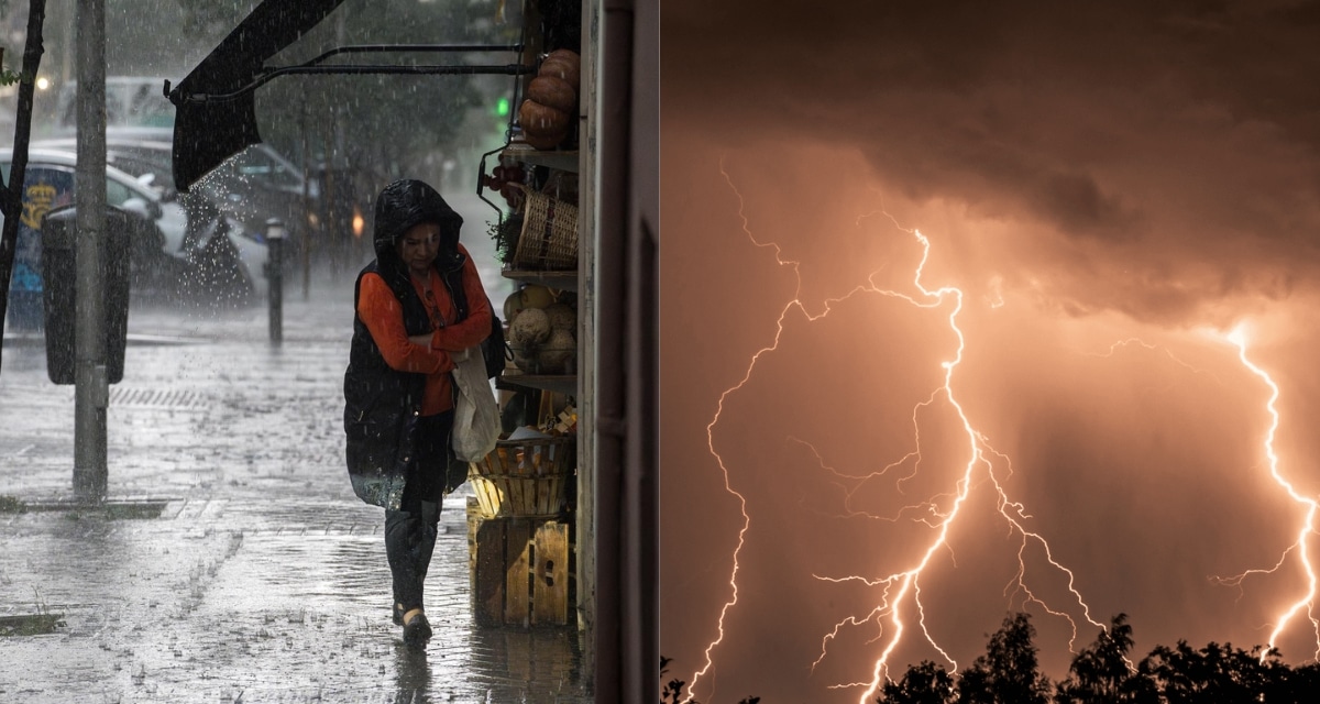 tormentas eléctricas afectará a 5 regiones del país.