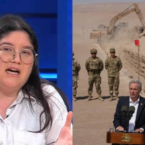 Valeria Cárcamo cuestiona la zanja fronteriza en Próceres y genera polémica