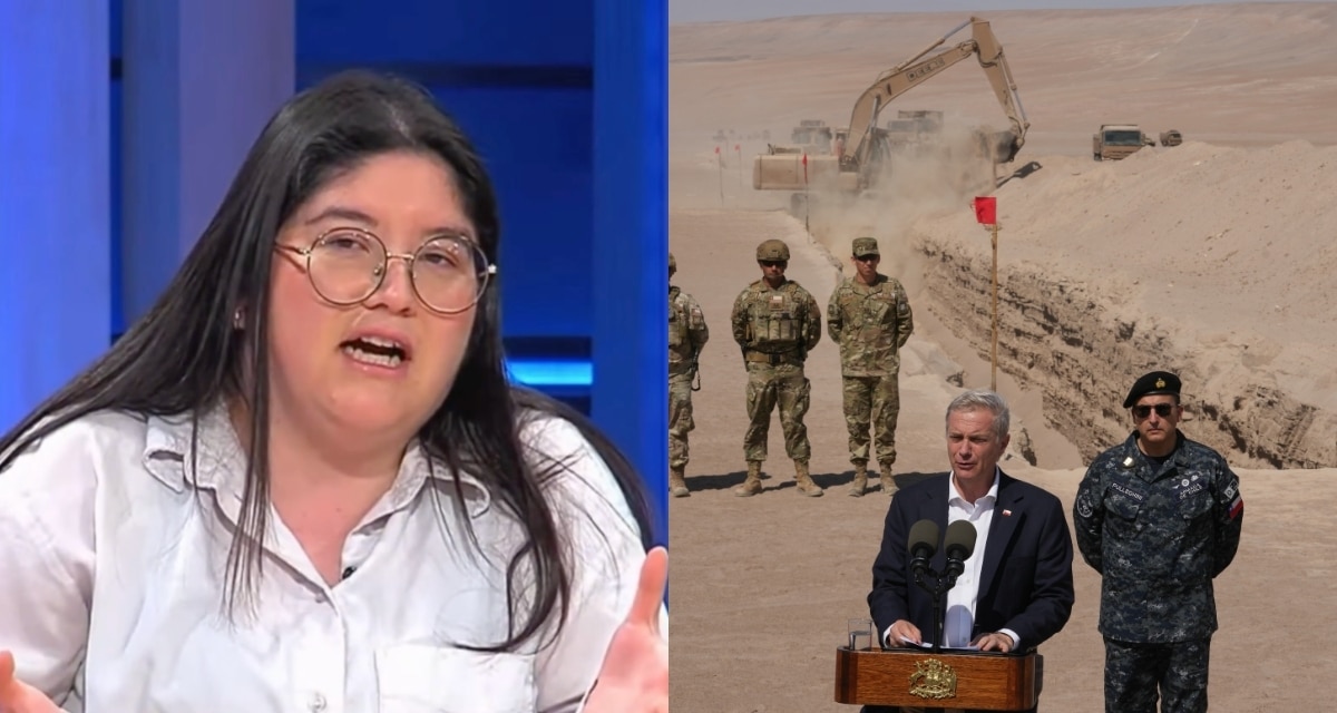 Valeria Cárcamo cuestiona la zanja fronteriza en Próceres y genera polémica
