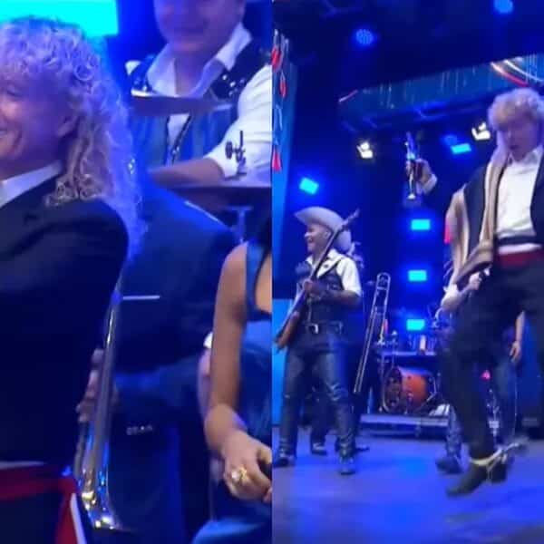 Leonardo Farkas vuelve a sorprender y esta vez en plena fonda.