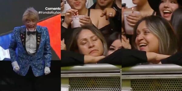 Melón y Melame y su chascarro en plena fonda.