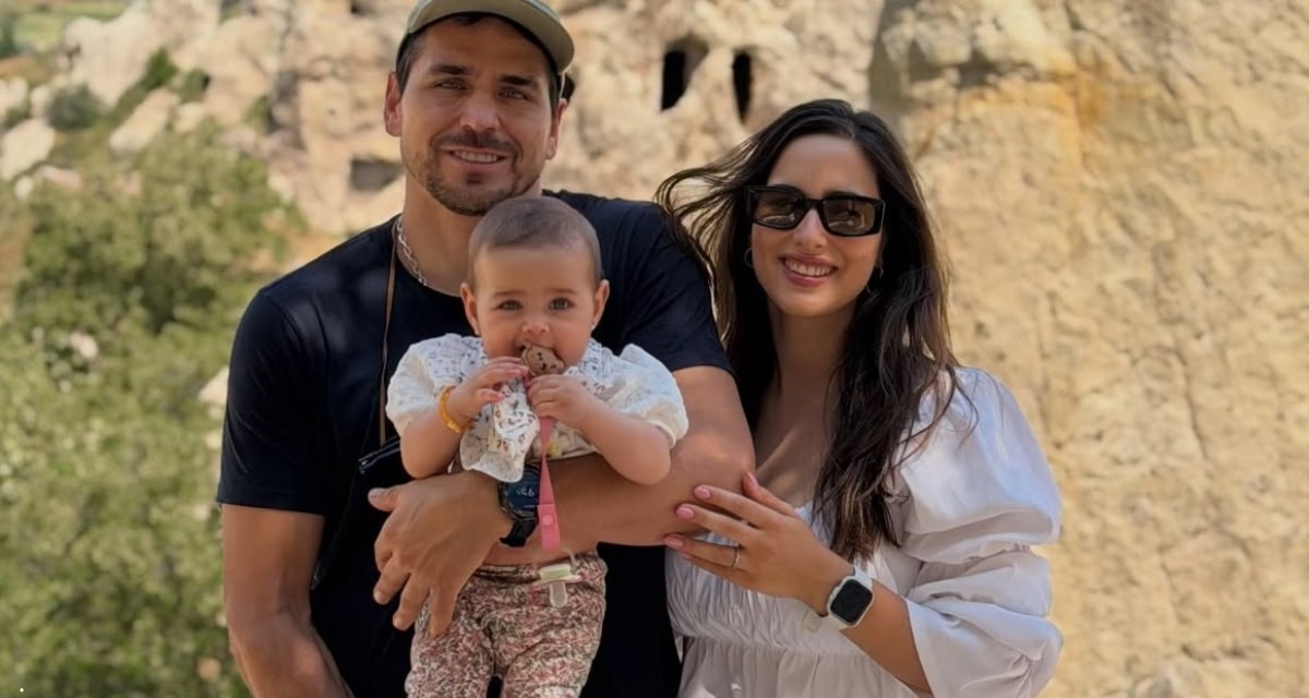 Alanna, la hija de Pangal Andrade y Melina Noto, enamoró en Instagram con su look de "chinita" en la sesión de fotos de sus primeras Fiestas Patrias