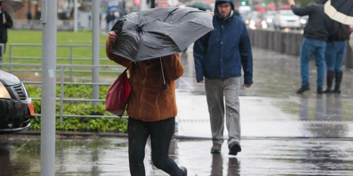La Dirección Meteorológica de Chile emitió una alerta y un aviso preventivo por la llegada de un sistema de altas presiones que provocará intensas ráfagas de viento puelche de hasta 100 km/h en cinco regiones del sur del país durante este fin de semana.