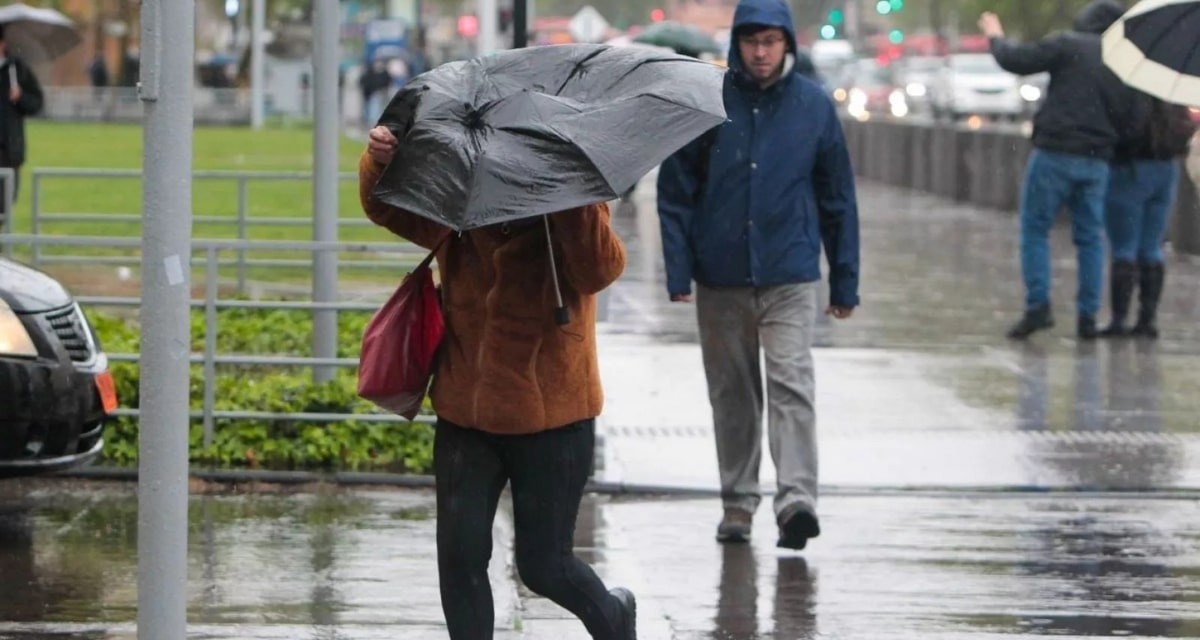 La Dirección Meteorológica de Chile emitió una alerta y un aviso preventivo por la llegada de un sistema de altas presiones que provocará intensas ráfagas de viento puelche de hasta 100 km/h en cinco regiones del sur del país durante este fin de semana.
