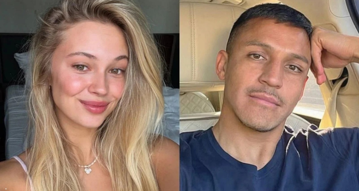 Alexandra Litvinova, pareja de Alexis Sánchez, durante sus vacaciones en Estambul junto a su hija Bella.