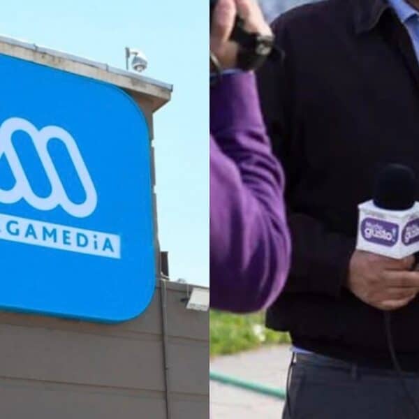 Álvaro Sanhueza durante su etapa como notero de Mucho Gusto, período que el periodista calificó como sus peores años en la televisión chilena en un reciente llamado en vivo.