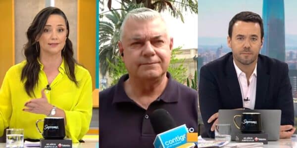 Arturo Urrutia defendió a guardias que no ayudaron a tiktoker expulsado de Plaza de Armas por extranjeros y fue criticado en vivo.