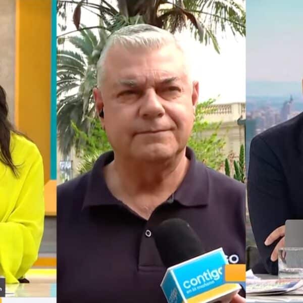 Arturo Urrutia defendió a guardias que no ayudaron a tiktoker expulsado de Plaza de Armas por extranjeros y fue criticado en vivo.
