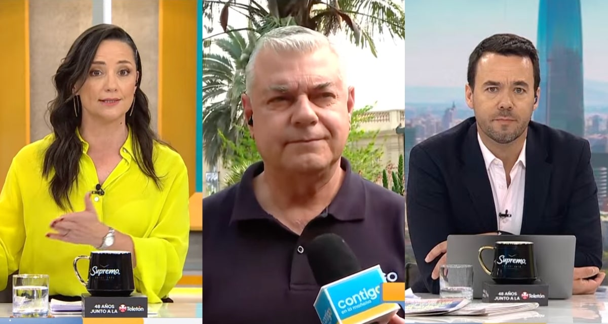 Arturo Urrutia defendió a guardias que no ayudaron a tiktoker expulsado de Plaza de Armas por extranjeros y fue criticado en vivo.