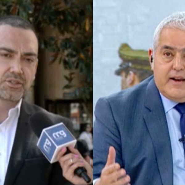 Senador Karim Bianchi y exfiscal Sabas Chahuán, protagonistas de un tenso cruce en vivo en el matinal Mucho Gusto por la sesión de la Comisión de Seguridad en San Bernardo