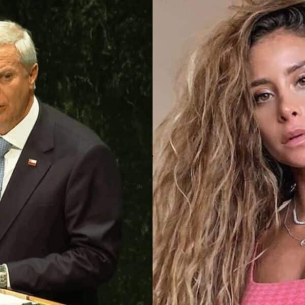 Cami Gallardo durante una presentación en vivo: la cantante chilena reclamó por el uso de su música en una publicación del Gobierno.
