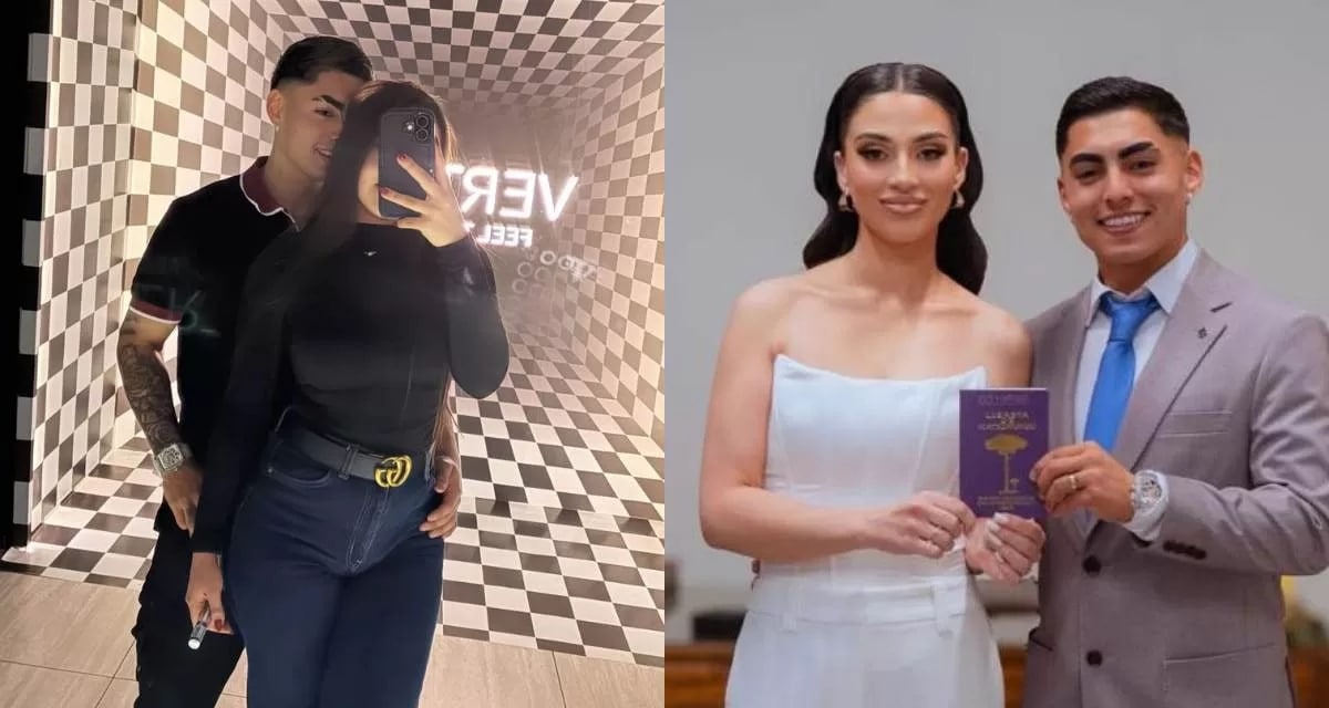 Camila Sepúlveda y Jordhy Thompson en una imagen combinada tras la polémica declaración