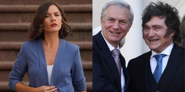 Camila Vallejo critica la reacción del presidente José Antonio Kast ante los dichos de Javier Milei durante el Foro Madrid.