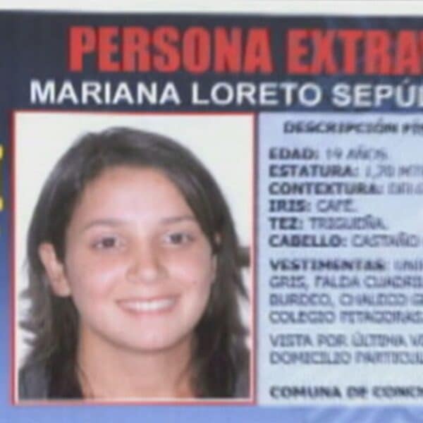 Un hombre de 42 años se presentó voluntariamente en la 5.ª Comisaría de Conchalí para confesar su presunta participación en la muerte de Mariana Sepúlveda, desaparecida en 2008