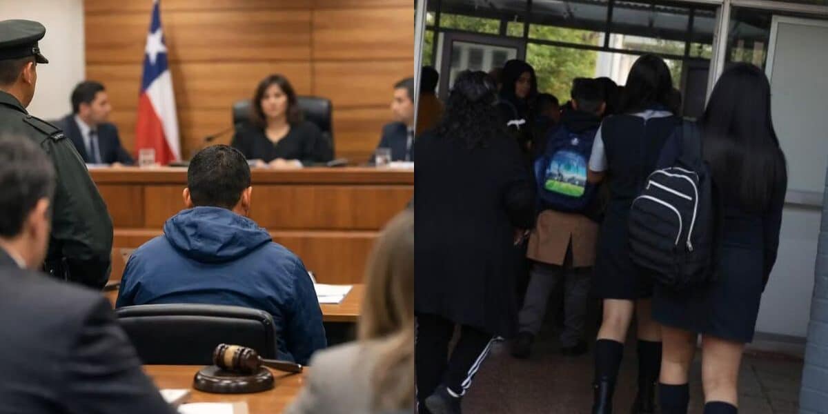 Detectives de la PDI durante un procedimiento investigativo, trabajo que en Chiguayante permitió detener en Coronel a un hombre investigado por presuntos abusos sexuales contra tres menores de edad a la salida de un colegio. Imagen mínima recomendada: 1200 px de ancho.