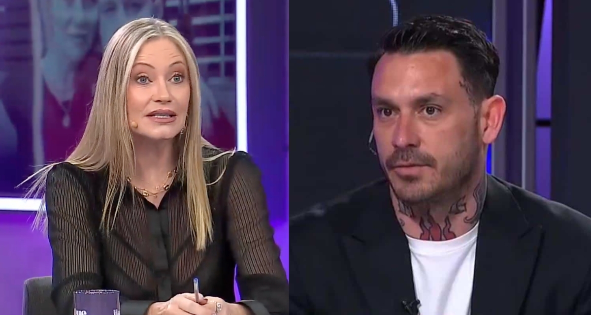 Marcela Vacarezza, panelista de Hay que decirlo que respondió en vivo a Mauricio Pinilla tras ser tratada de curada y agresiva por el exfutbolista en Instagram
