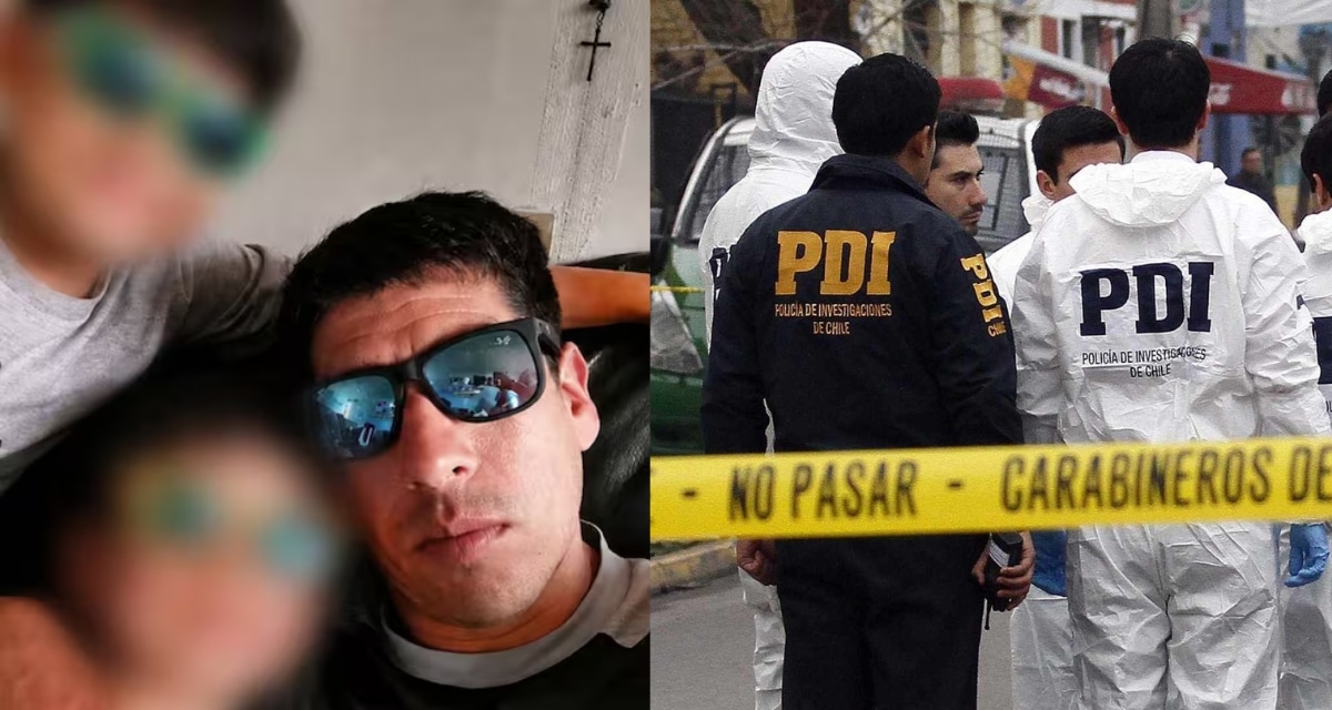 Sitio del suceso cercado por la policía tras el crimen de pescador en San Antonio