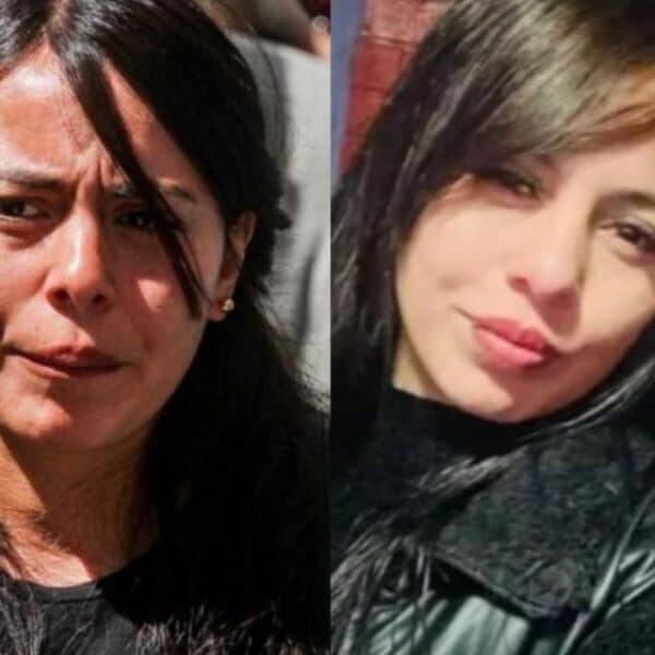 Cristal Aguilera, hermana de Krishna Aguilera, durante una entrevista donde exige justicia a un año del asesinato de la joven en San Bernardo.