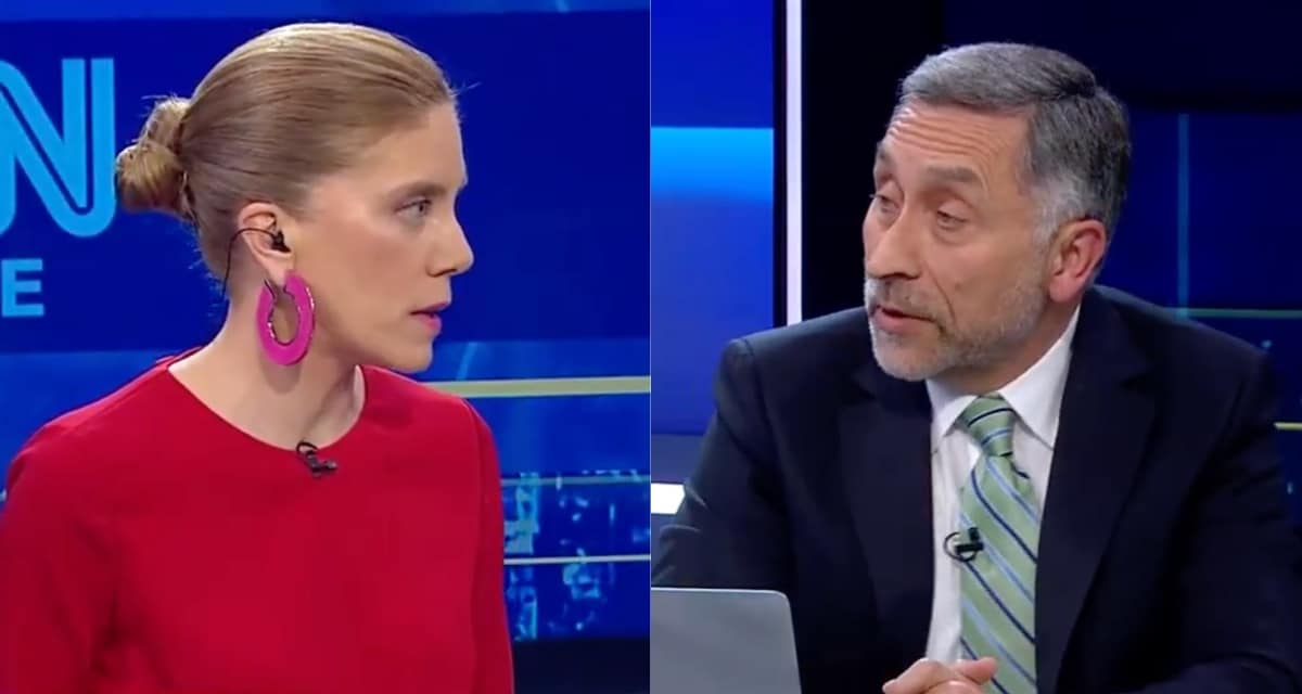 El senador Cristián Vial en Tolerancia Cero de CNN Chile, donde reconoció que votaría distinto si la reforma constitucional la presentara la oposición