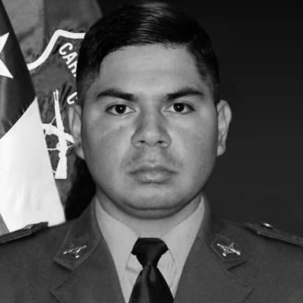 Cristopher Aguilera, cabo segundo de Carabineros de 30 años y padre de un bebé de nueve meses, falleció tras ser baleado en Lo Espejo.