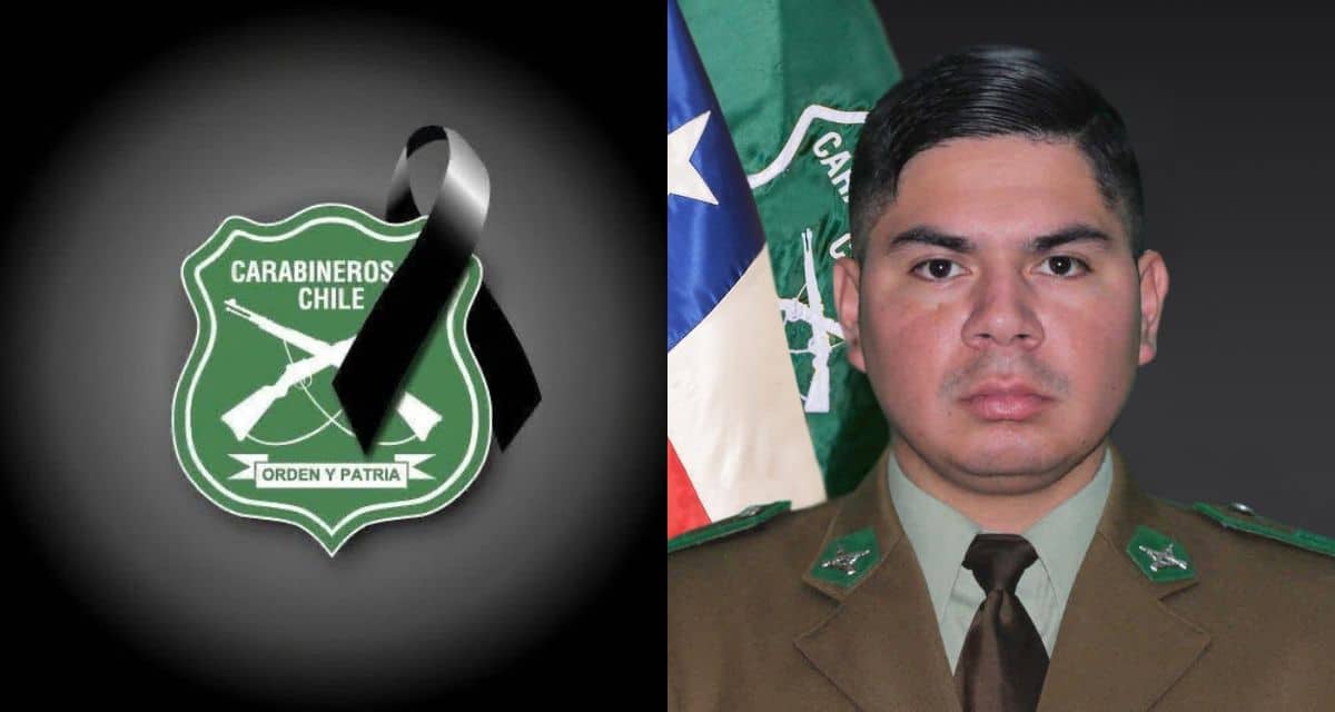 El cabo segundo Cristopher Aguilera, carabinero de la 42ª Comisaría de Radiopatrullas, falleció tras ser baleado durante un procedimiento en Lo Espejo.