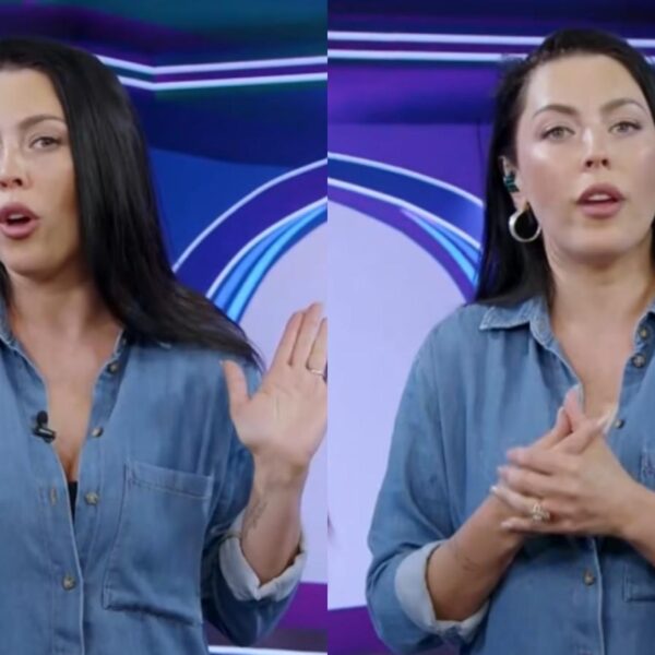 Daniela Aránguiz en el set de televisión, en alusión a sus declaraciones en el programa Sígueme donde celebró el regreso de Mario Velasco a Canal 13 para el programa Alfombra Roja, asegurando que es el único hombre heterosexual disponible en el medio y reclamando la falta de miradas masculinas diversas en los paneles de farándula.