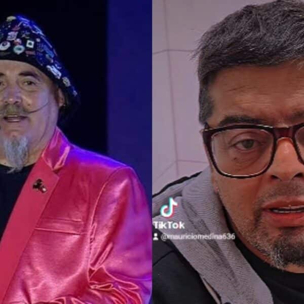 El Indio y El Flaco de Dinamita Show en una presentación del dúo humorístico