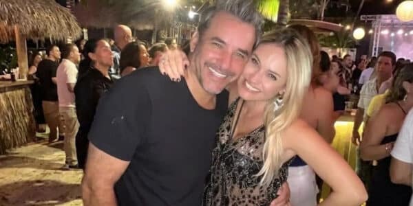 Douglas y Ana Sol Romero en imagen de archivo: la pareja enfrenta un divorcio con orden de restricción en Florida