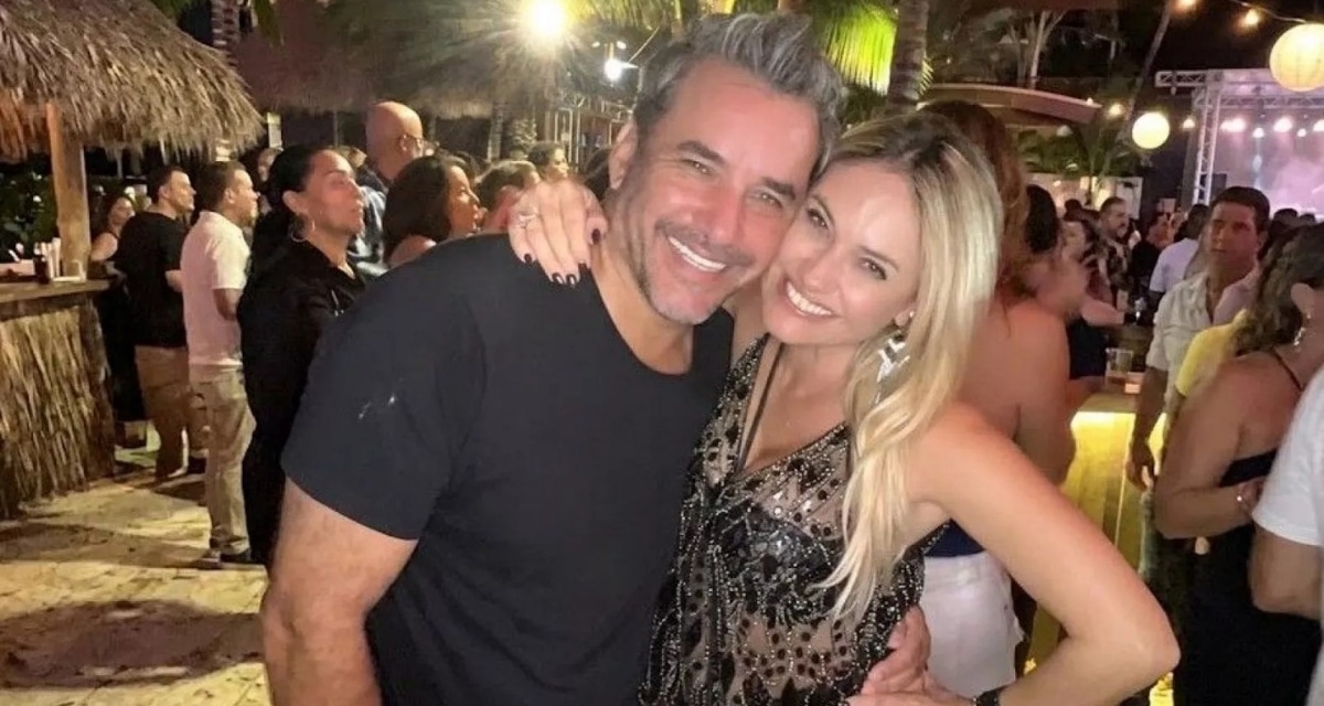 Douglas y Ana Sol Romero en imagen de archivo: la pareja enfrenta un divorcio con orden de restricción en Florida