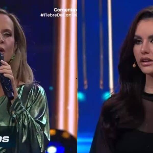 Emilia Dides, modelo y ex Miss Chile, en su rol de jurado de televisión, en medio de los rumores de conflicto en el estelar de Chilevisión.