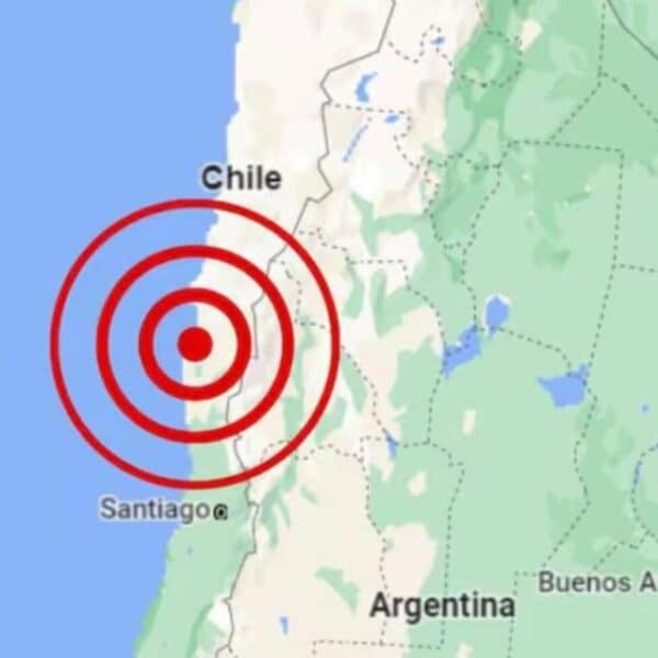 La Red Geocientífica de Chile alertó por un enjambre sísmico en el sector de Las Melosas, Cajón del Maipo, con más de 374 sismos registrados desde el sábado 5 de septiembre