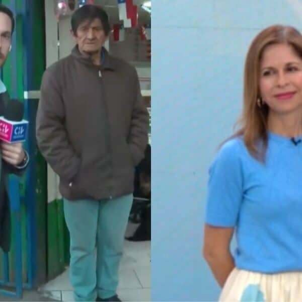 Karina Álvarez de Chilevisión cometió error dieciochero en vivo: dijo que una empanada usa dos masas y fue corregida.