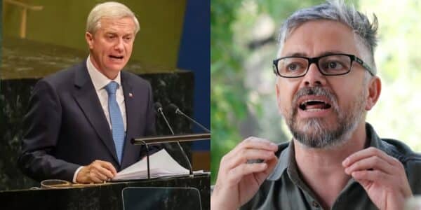 El Presidente José Antonio Kast en la reunión del Escudo de las Américas en Nueva York, donde Chile confirmó su adhesión a la iniciativa.