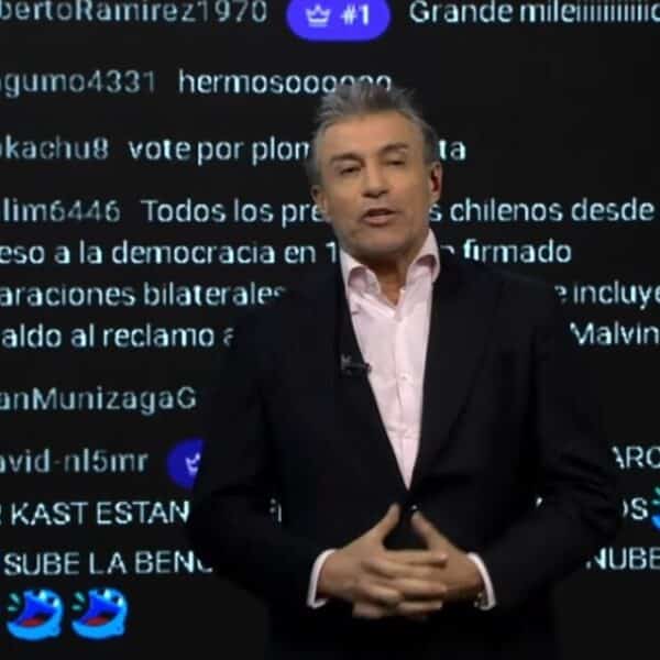 Fernando Solabarrieta durante la edición de Sin Filtros que generó especulaciones en redes