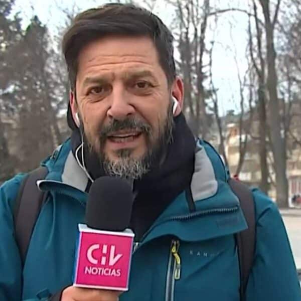 Patricio Angulo y Gabriela Segura en la conducción del noticiero matinal de Chilevisión en reemplazo de Rafael Cavada.