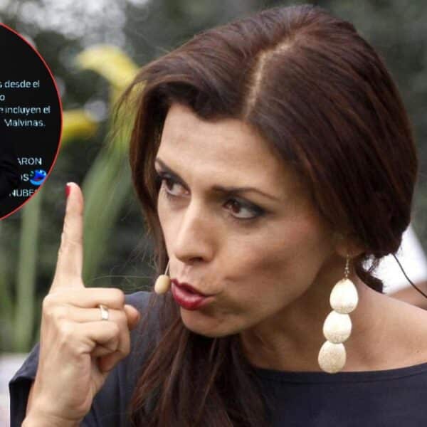 Fernando Solabarrieta e Ivette Vergara en una imagen de archivo, tras la aclaración sobre el estado de salud del periodista.