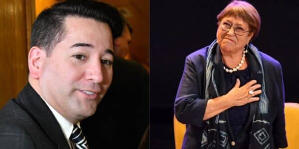 Javier Olivares, diputado PDG que sacó ronchas con ácido mensaje contra Michelle Bachelet