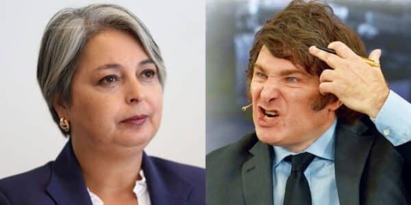 Jeannette Jara respondió a Javier Milei tras sus dichos sobre Salvador Allende en el Foro Madrid en Santiago.