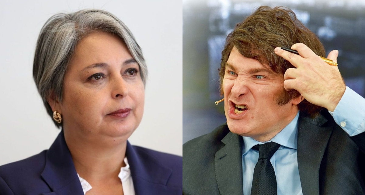 Jeannette Jara respondió a Javier Milei tras sus dichos sobre Salvador Allende en el Foro Madrid en Santiago.