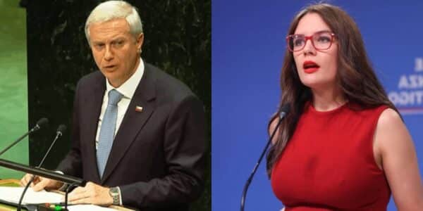 El presidente José Antonio Kast durante su primer discurso ante la Asamblea General de Naciones Unidas en Nueva York, instancia que generó un cruce de cifras con la oposición.