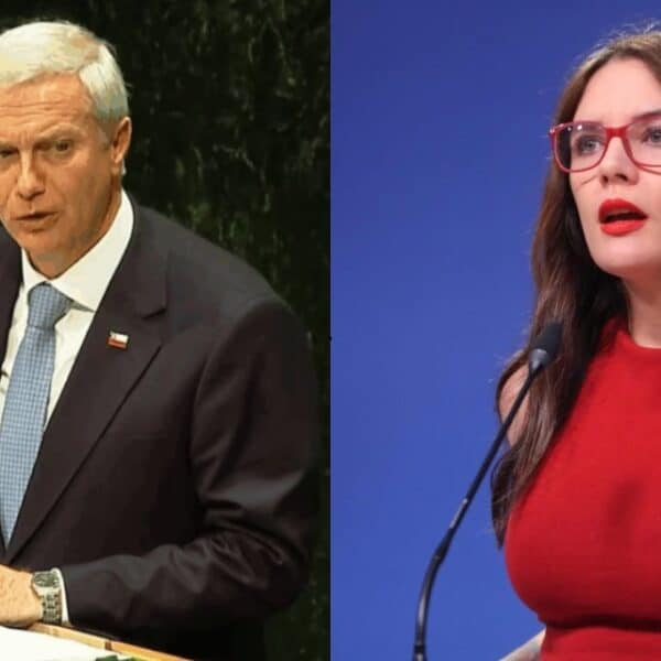 El presidente José Antonio Kast durante su primer discurso ante la Asamblea General de Naciones Unidas en Nueva York, instancia que generó un cruce de cifras con la oposición.
