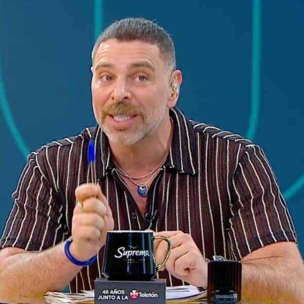 José Antonio Neme en el set de Mucho Gusto, donde respondió a los rumores de un "terremoto" en el matinal.