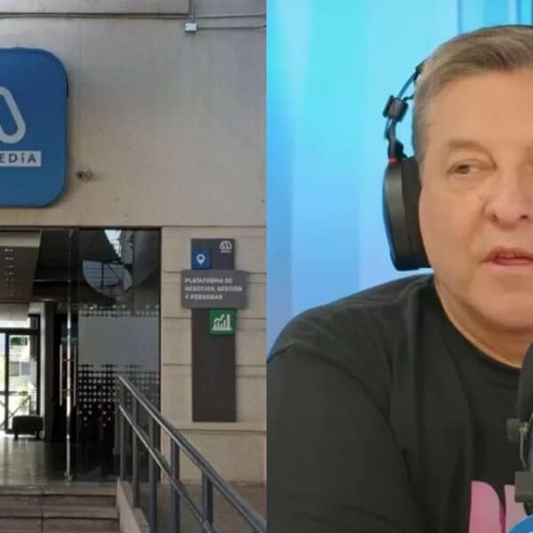 Julio César Rodríguez en un estudio de televisión, en alusión a sus declaraciones aclarando la salida de Danilo 21 de Mega, donde explicó que el influencer declinó renovar solo para el react del reality al no haber cupos en la parrilla para nuevos proyectos creativos detrás de pantalla, descartando cualquier conflicto interno en la estación.