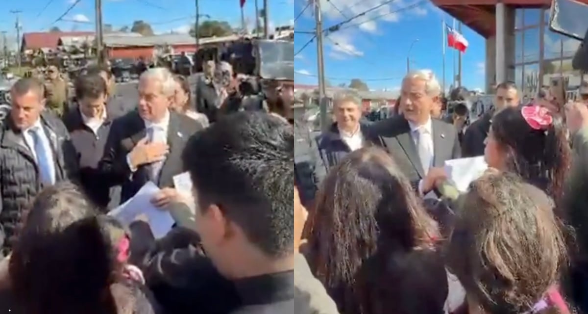 El Presidente José Antonio Kast protagonizó un tenso intercambio con una manifestante en Máfil, cuando intentaba escuchar a una vecina que le contaba el suicidio de su hermana.
