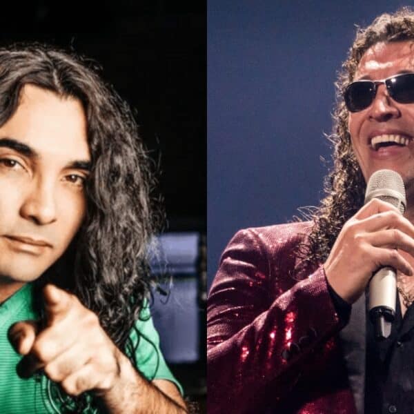 La agrupación de cumbia La Noche durante una presentación en vivo. La banda emitió un comunicado tras el insulto de su exvocalista Leo Rey contra Alexítico en La Gran Fonda de Chile.